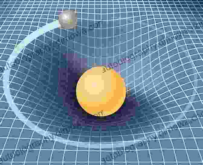 An Illustration Of The Bending Of Spacetime Around A Massive Object, A Key Concept In Einstein's Theory Of General Relativity Chasing The Speed Of Light