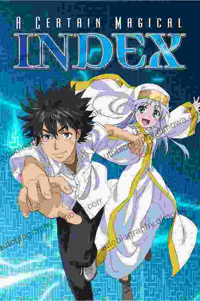 Certain Magical Index Volume 12 Light Novel Book Cover Featuring A Vibrant Blue Design With The Silhouette Of A Young Girl Brandishing A Staff A Certain Magical Index Vol 12 (light Novel)