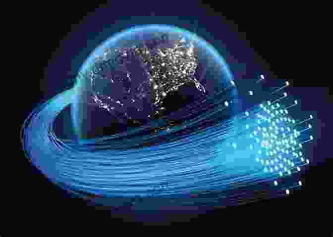 Fiber Optic Cables Transmitting Data At The Speed Of Light, Revolutionizing Communication Technology Chasing The Speed Of Light