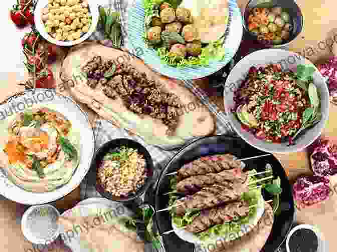 Photo Of A Variety Of Turkish Dishes Blue Guide Mediterranean Turkey Paola Pugsley