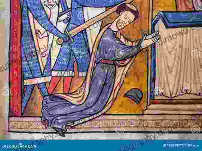 Thomas Becket Depicted In A Scene From Tombland Fair David Brining